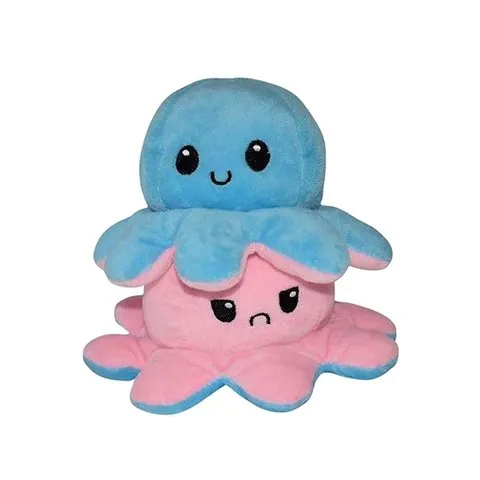 Lovey Dovey Octopus Plushie Reversible Soft Toy image 1