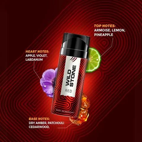 Wild Stone Red Body Men's Deodorant image 4