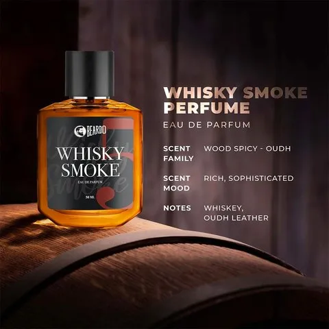 Beardo Long Lasting Perfume for Men EDP (Whisky Smoke) image 3