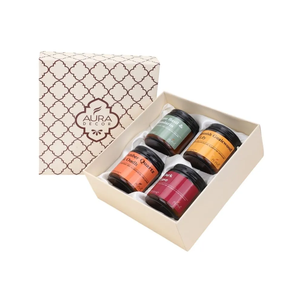 Amber Jar Candle Gift Set by Auradecor image 8