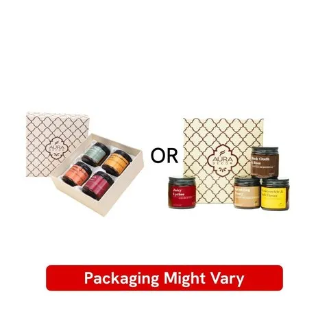 Amber Jar Candle Gift Set by Auradecor image 2