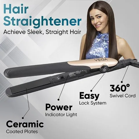 Vega Miss Versatile Hair Styling Kit, VHSS-03 (Black, 1000 W) image 3