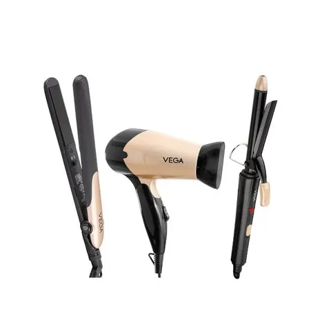 Vega Miss Versatile Hair Styling Kit, VHSS-03 (Black, 1000 W) image 1
