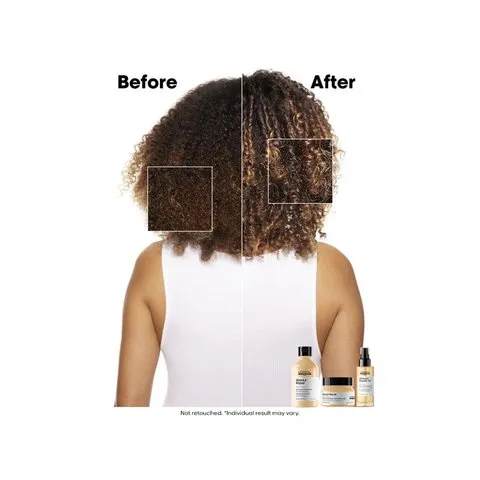 L'Oréal Professionnel Absolut Repair Shampoo & Mask for Dry & Damaged Hair - 300ml+250ml | Professional Routine for Strenghthening & Repairing Hair, Protein & Omega-9, For Men & Women image 4