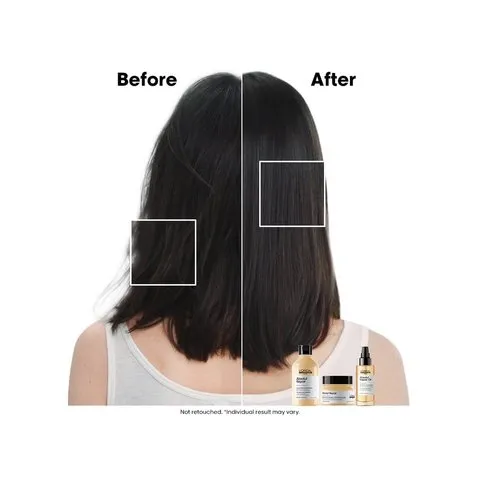 L'Oréal Professionnel Absolut Repair Shampoo & Mask for Dry & Damaged Hair - 300ml+250ml | Professional Routine for Strenghthening & Repairing Hair, Protein & Omega-9, For Men & Women image 3