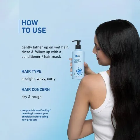 Plum Soft & Shiny Hair Duo Shampoo & Conditioner image 8