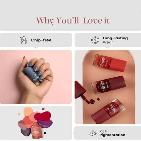 MARS Cosmetics Euro Nail Paint Kit (Set-01) image 2