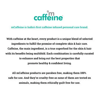 MCaffeine Coffee Moment Skin Care Gift Kit – Valentine’s Day Self-Care Skincare Set (200g + 100ml) image 9