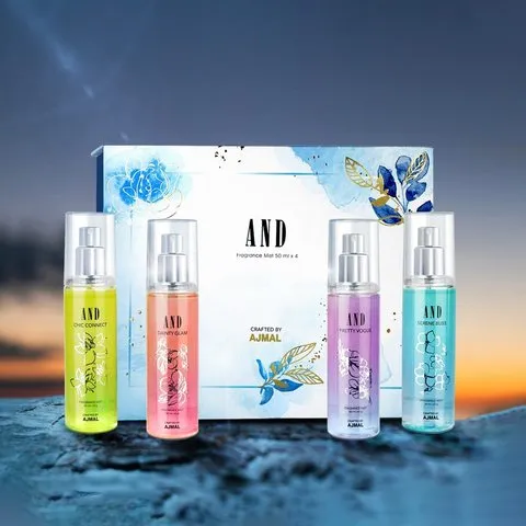 AND Ajmal Fragrance Mist Perfume Gift Set for Women (4 x 50 ml) image 1