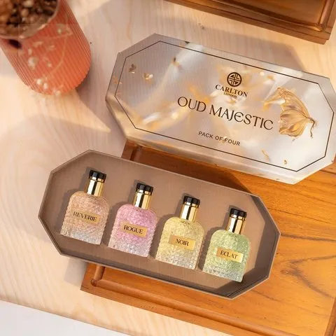 Carlton London Oud Majestic Perfume Gift Set (4 x 30 ml) image 1