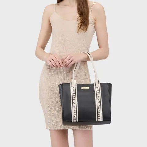 Caprese Nick Tote Bag (Black) image 3