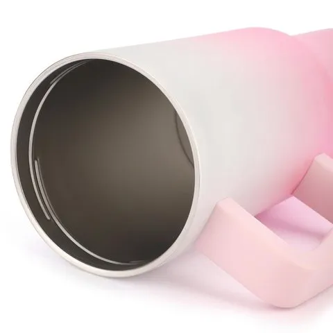 House of Quirk Insulated Solid Tumbler With Straw & Cleaner image 4