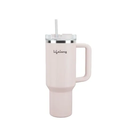 Lifelong Double Walled Vacuum Insulated Tumbler (Rose Pink)