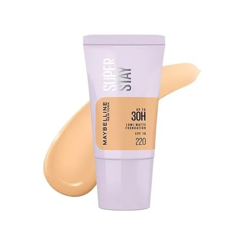 Maybelline New York Super Stay Lumi Matte Liquid Foundation (Shade-220)  