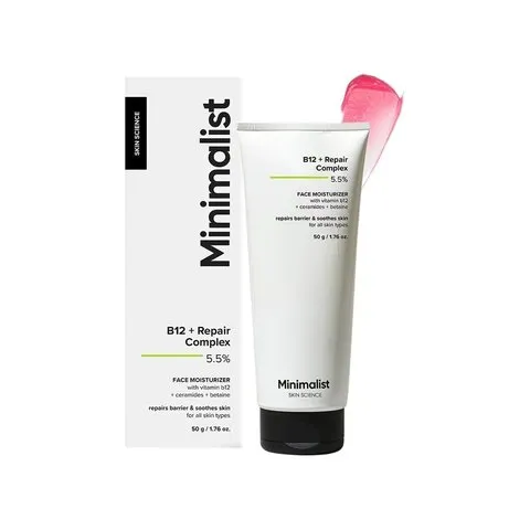 Minimalist B12 + Repair Complex 5.5% Face Moisturizer