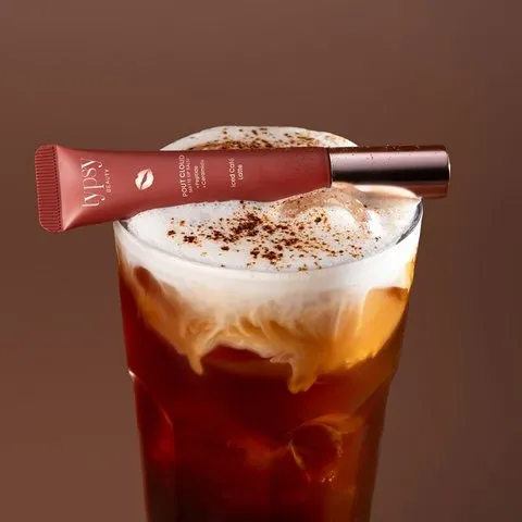 Typsy Beauty Pout Cloud Matte Tinted Lip Balm (Iced Café Latte 03)
