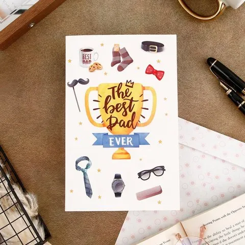 Archies 'The Best Dad Ever' Greeting Card