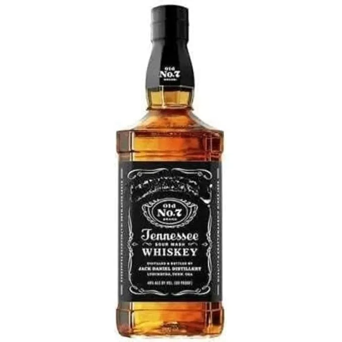 Whiskey Bottle Style Cigarette Lighter, Refillable Gas Pocket Lighter for Men, Windproof Metal Novelty Lighter, Stylish Unique Gift Item Bar Use (Random Design)