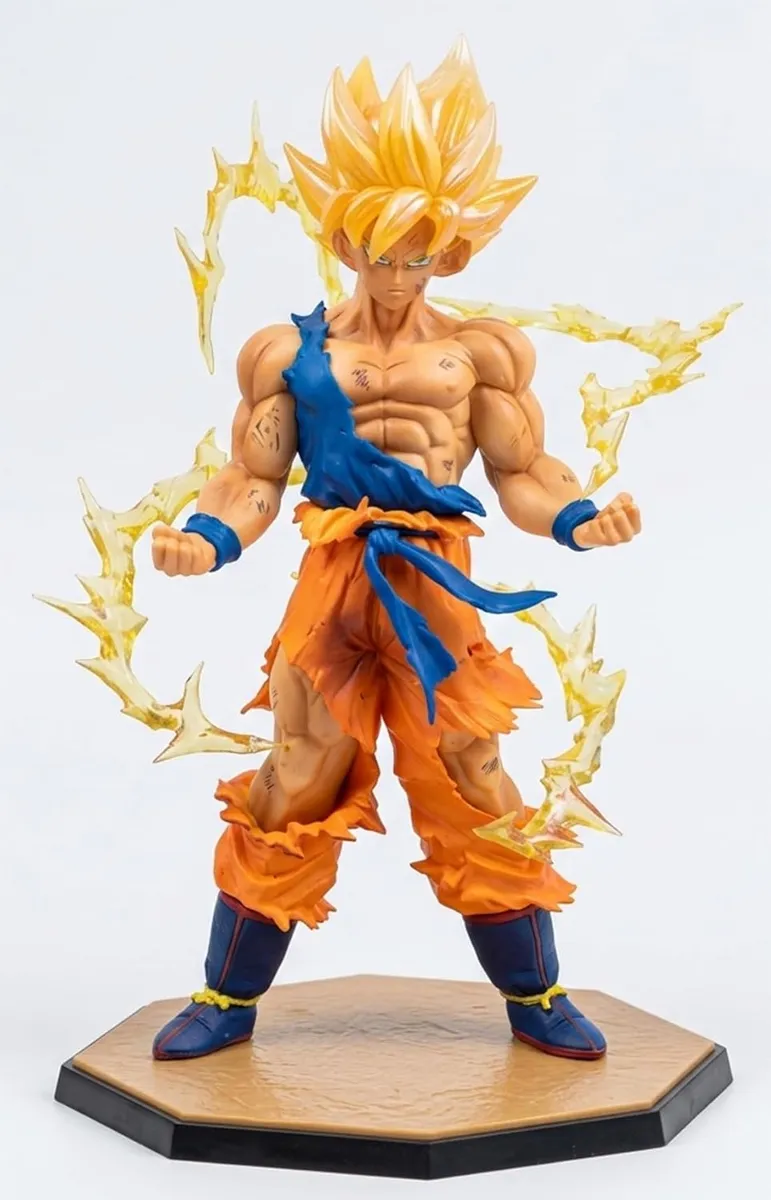 Anime Action Figure 17 cm Superhero Collectible Figure for Car Dashboard, Home Decoration & Gifting | Dragon Ball Z Style Character Statue for Anime Lovers (Goku VI)