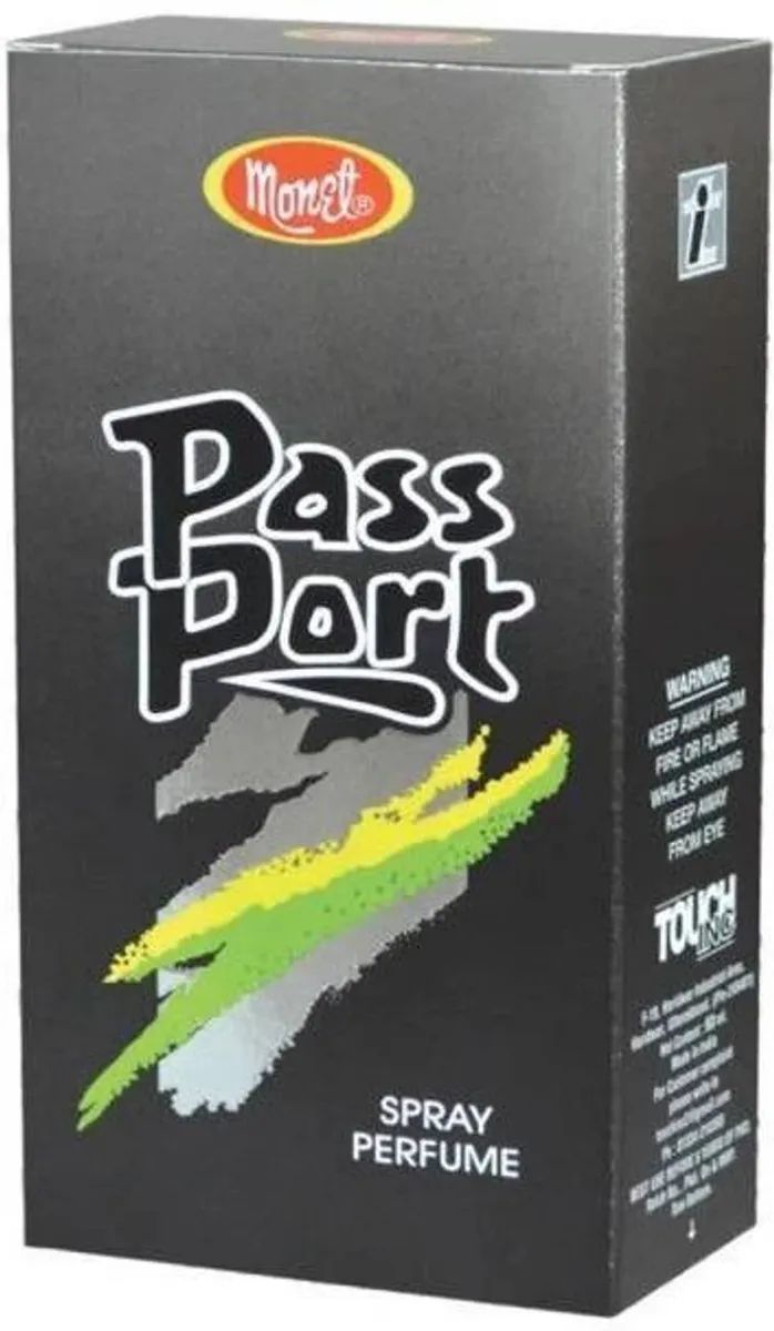 MONET Passport Black Perfume - 100 ml