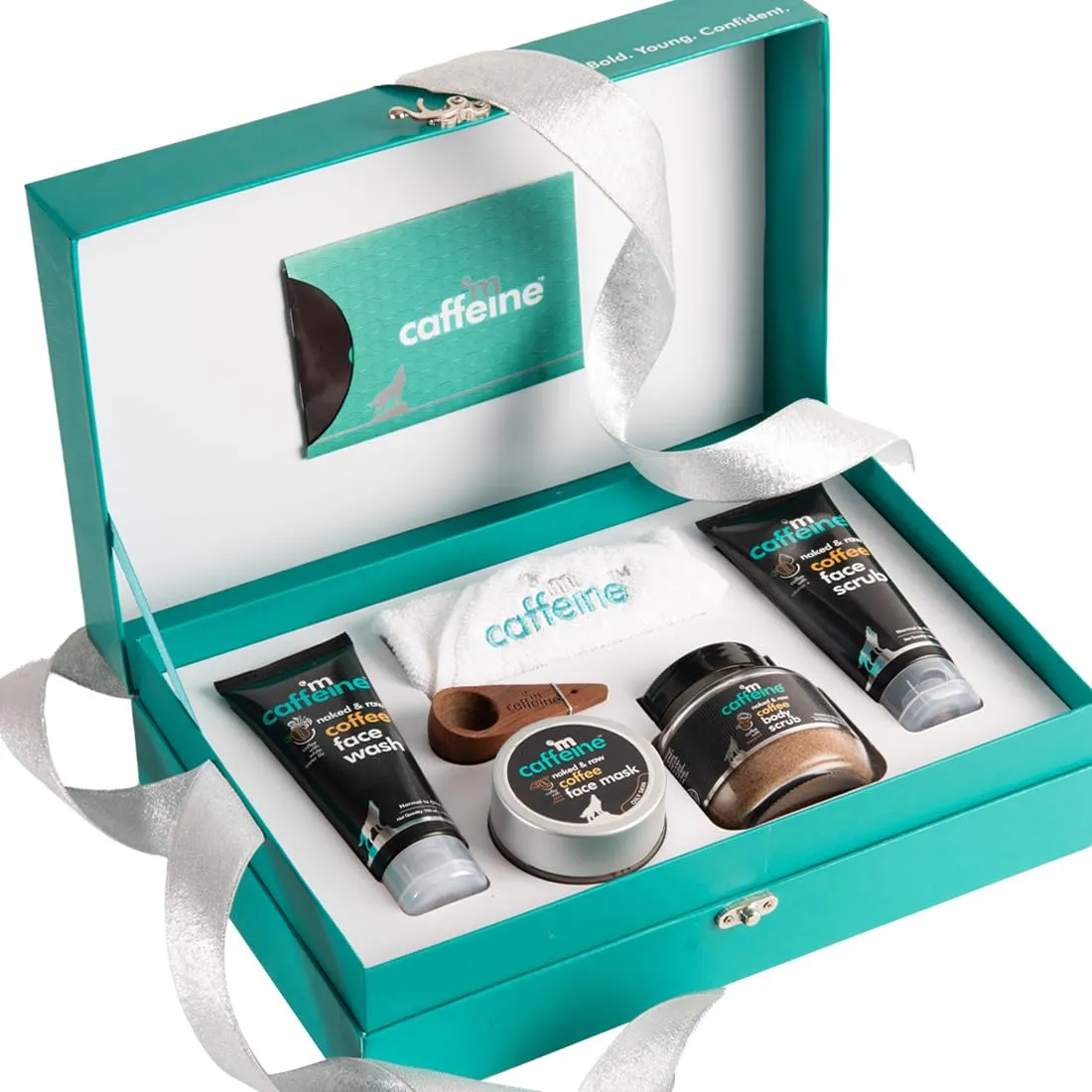 mCaffeine Special Mood Rakhi Gift Set for Women & Men & Women With Complete Coffee Skin Care | Birthday Anniversary Set for Him/Her | Self Care Pampering & Rejuvenating Combo Kit for All Occasions & Ages | Natural Products Suitable For All Skin Types