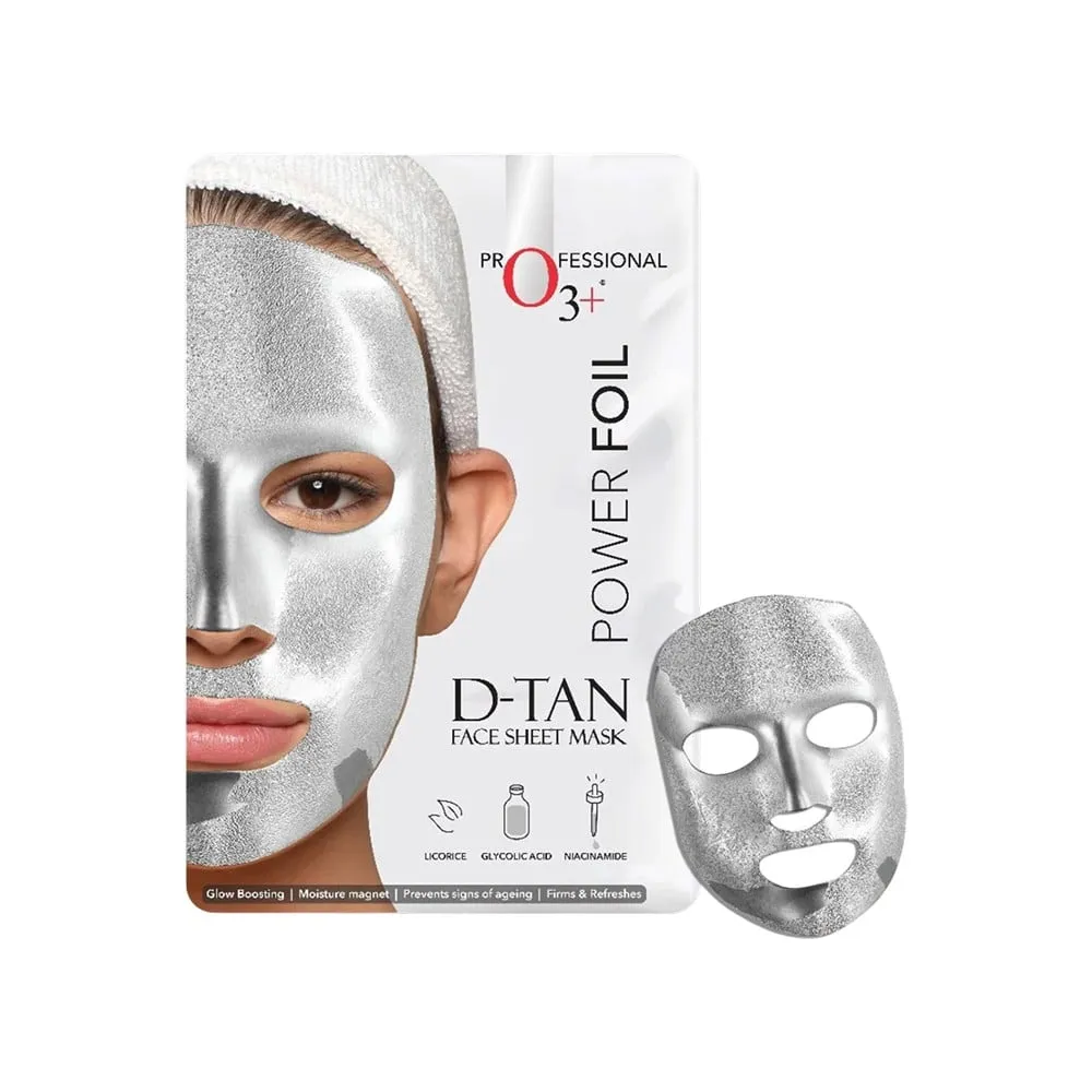 O3+ Power Foil D-Tan Face Sheet Mask (1 pc)