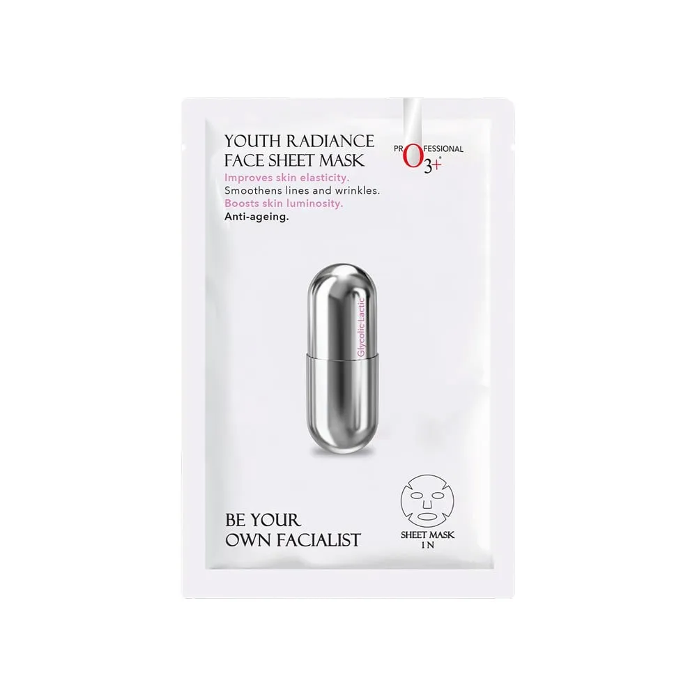 O3+ Youth Radiance Face Sheet Mask (1 pc)