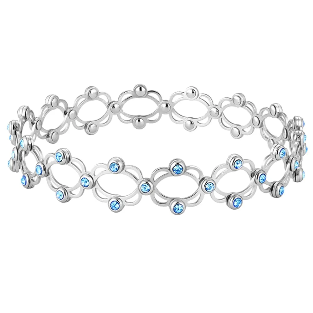 GIVA 925 Silver Zircon Studded Supple Ring Cum Bracelet | Gifts for Women and Girls | With Certificate of Authenticity and 925 Stamp | 6 Months Warranty*