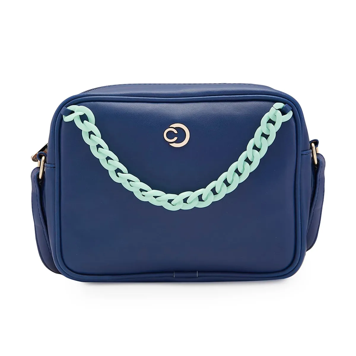 Caprese Perline Sling Bag, Medium | Self Designed Handbag for Women | Adjustable Strap & Spacious Interiors | Perfect Ladies Purse for Carrying Everyday Essentials & Travel