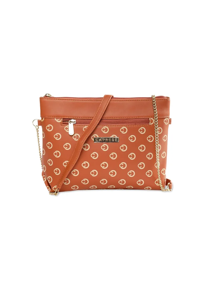 Caprese Siesta Chain Sling Small TAN