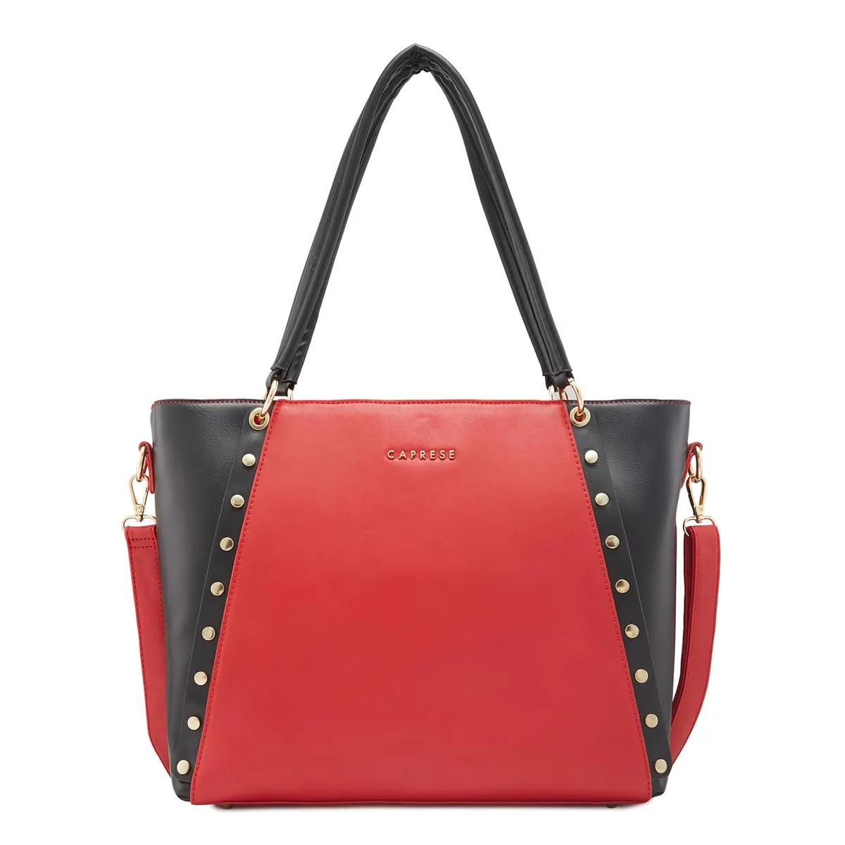 Caprese Shelby Tote Bag, Large | Stylish Handbag for Women with 17" Laptop Compartment | Detachable Sling Strap & Top Zip Closure| Perfect for Office & Daily Use