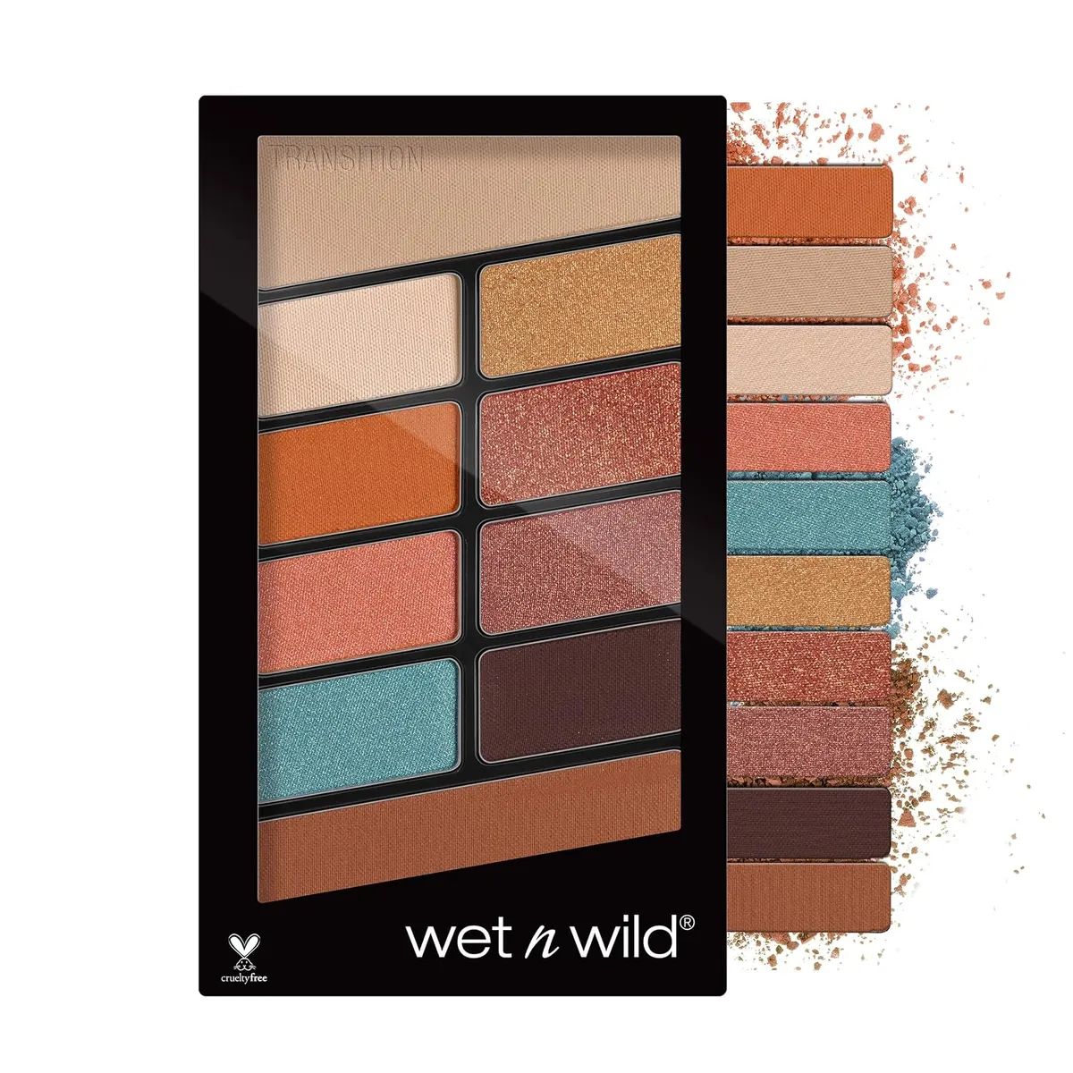 Wet 'n Wild Color Icon Eyeshadow 10 Pan Palette, Not a Basic Peach