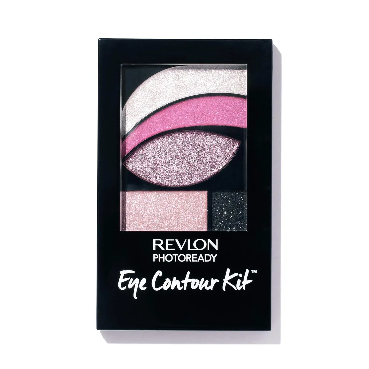 REVLON Photoready Eye Contour Kit, Matte Eyeshadow Palette With 5 Wet/Dry Shades & Double-Ended Brush Applicator, Pop Art (535), 0.1Oz, Multicolor