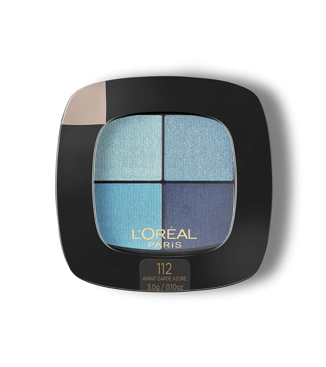 L'Oreal Paris Color Riche Pocket Eyeshadow Palette, Avant Garde Azure, 3g