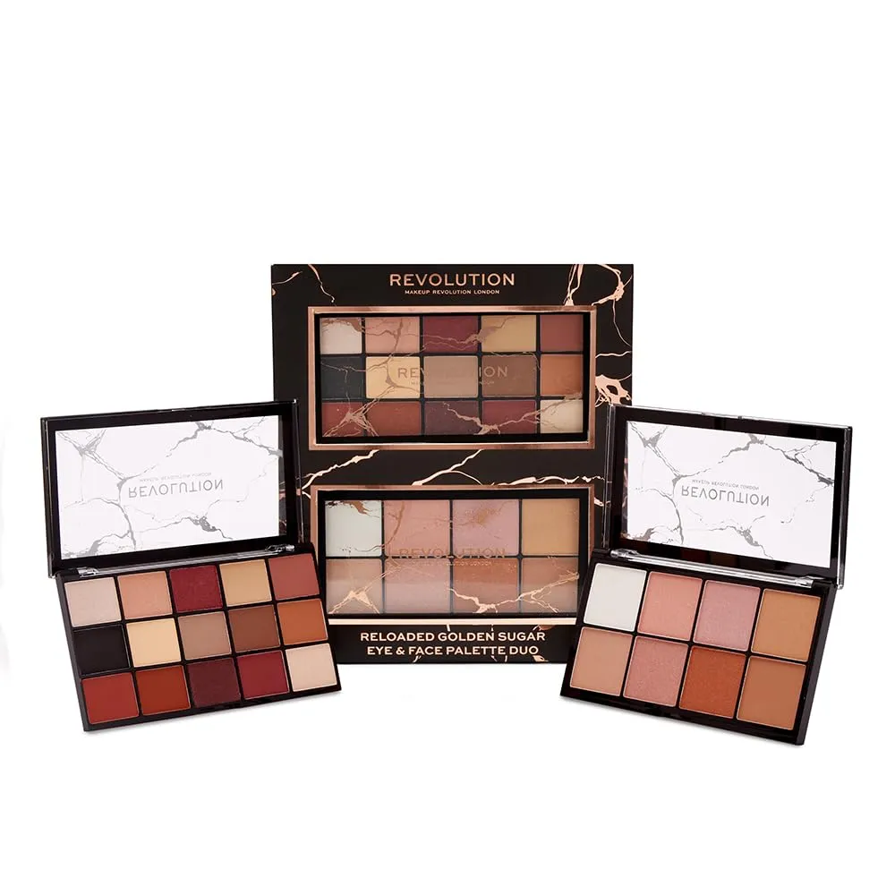 Makeup Revolution Reloaded Golden Sugar Eye & Face Palette Set