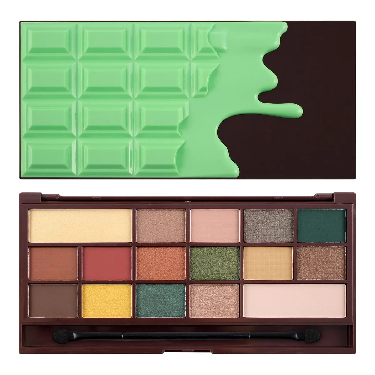 Makeup Revolution London I Heart Makeup Palette (Eyeshadow), Mint Chocolate V4, 22g