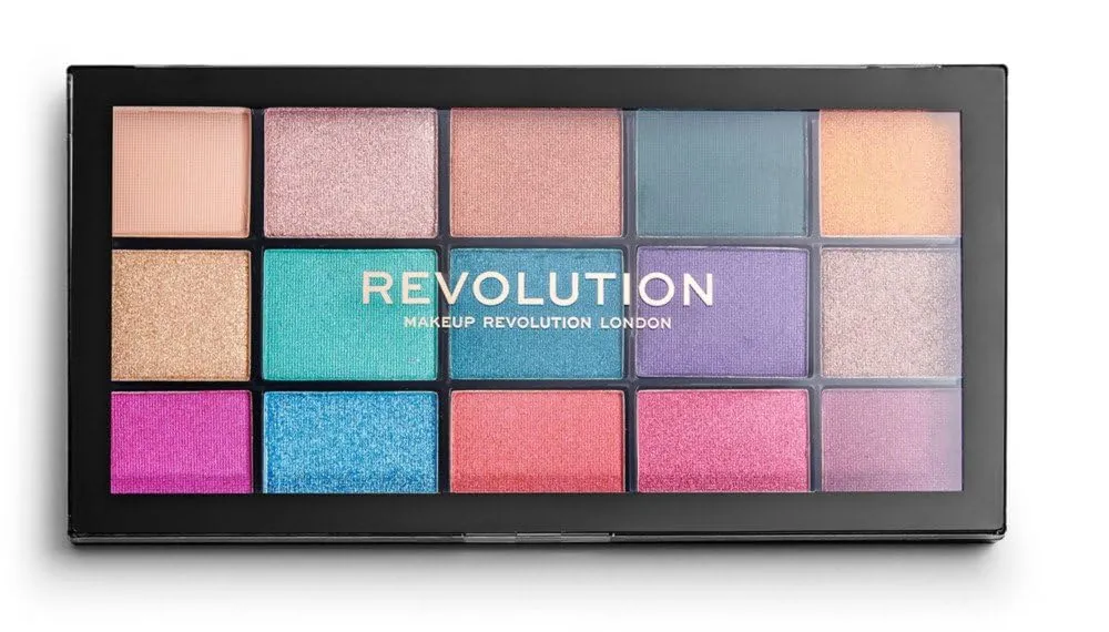Makeup Revolution Reloaded Jewelled Eyeshadow Palette, Long wearing and Easily Blendable Eye with Shimmary & Matte finish, Reloaded