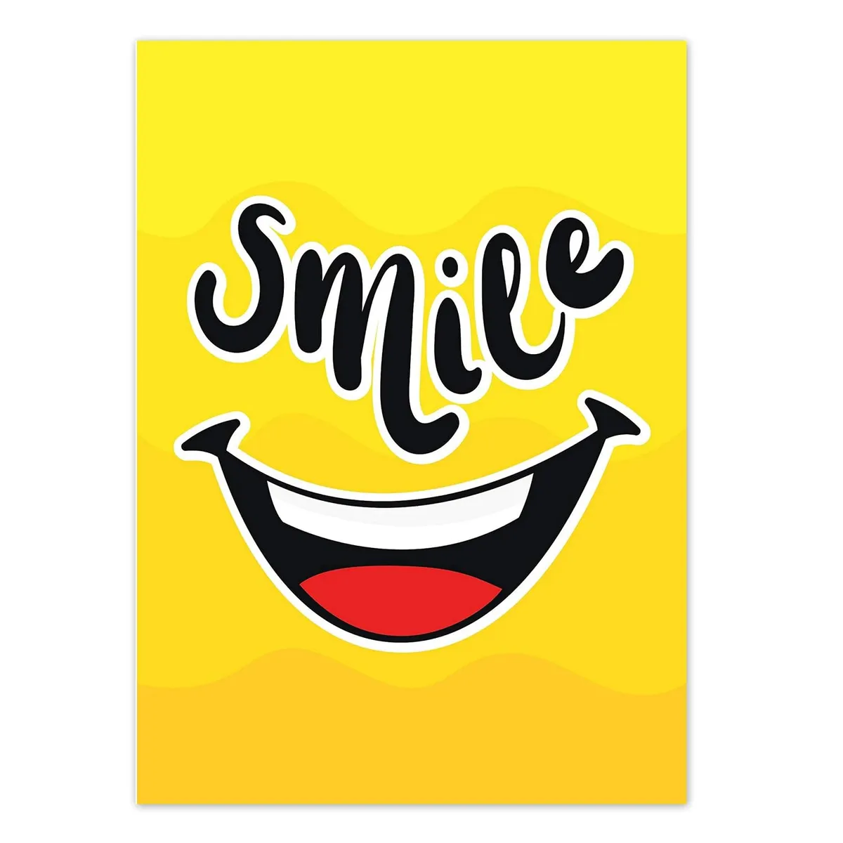 Oye Happy - Friendship Greeting Card with Mirror Inside - Unique Card for Friends to Gift on Birthday