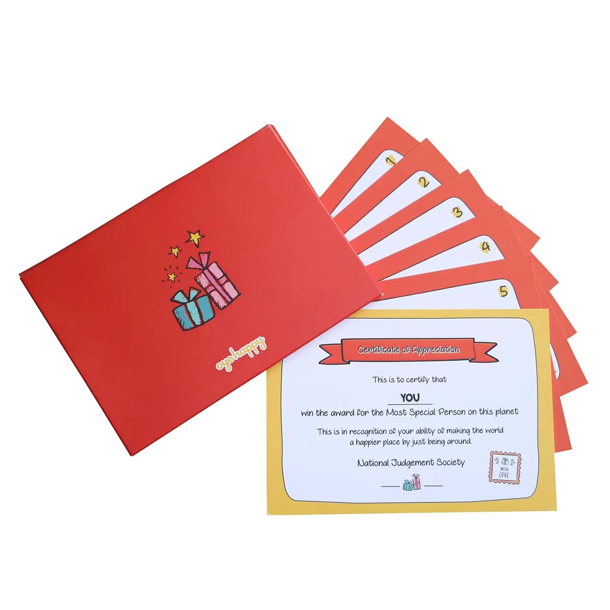 Oye Happy - Little Somethings - Unique Greeting Card for Girlfriend/Boyfriend/Friends to Gift on Birthday