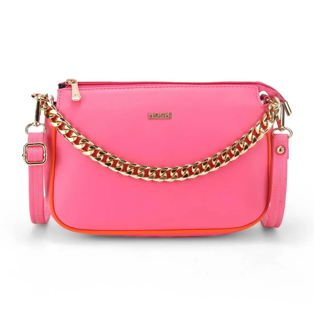 Mochi Women's Green Sling Bag