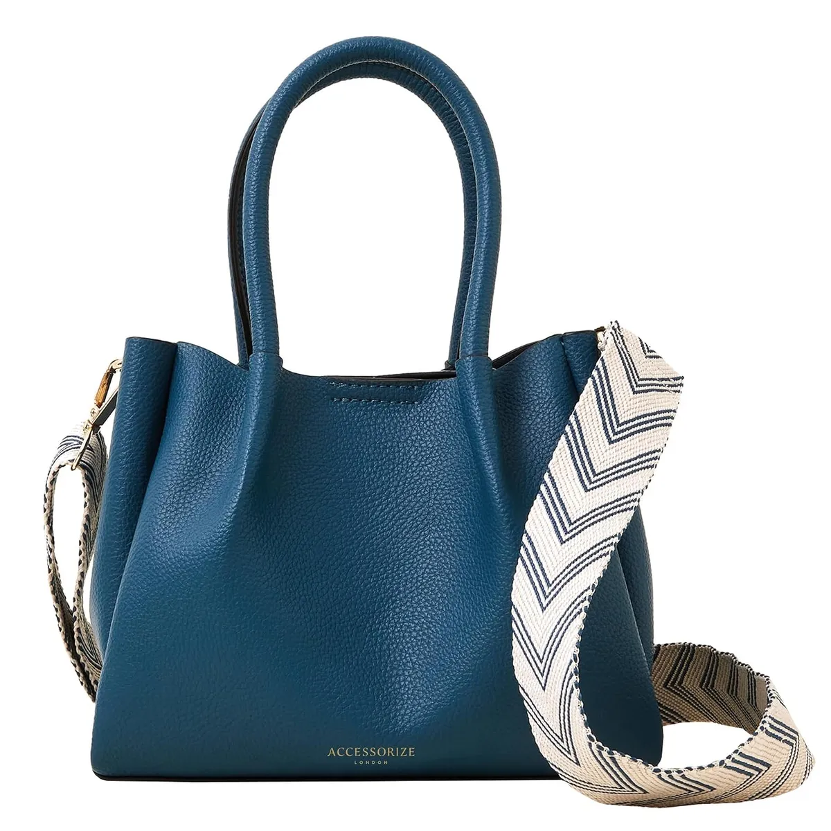 Accessorize London Women's Soft handbag with Adjustable Strap|crossbody for women stylish |Shoulder Bag for Women |handbag for woman