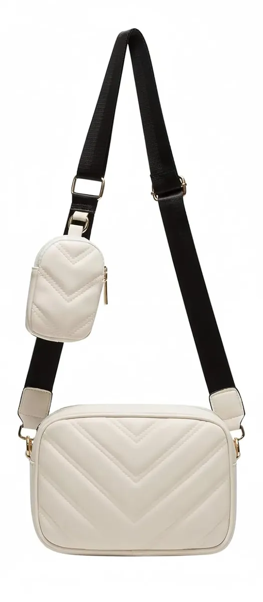 ADISA Women's Girls Cross Body Sling Bag with Pouch