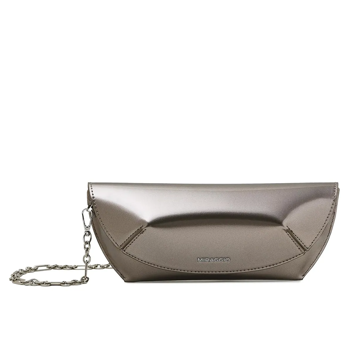 Miraggio Amber Clutch With Detachable Shoulder Chain | Clutch Handbag For Women | Stylish Clutches