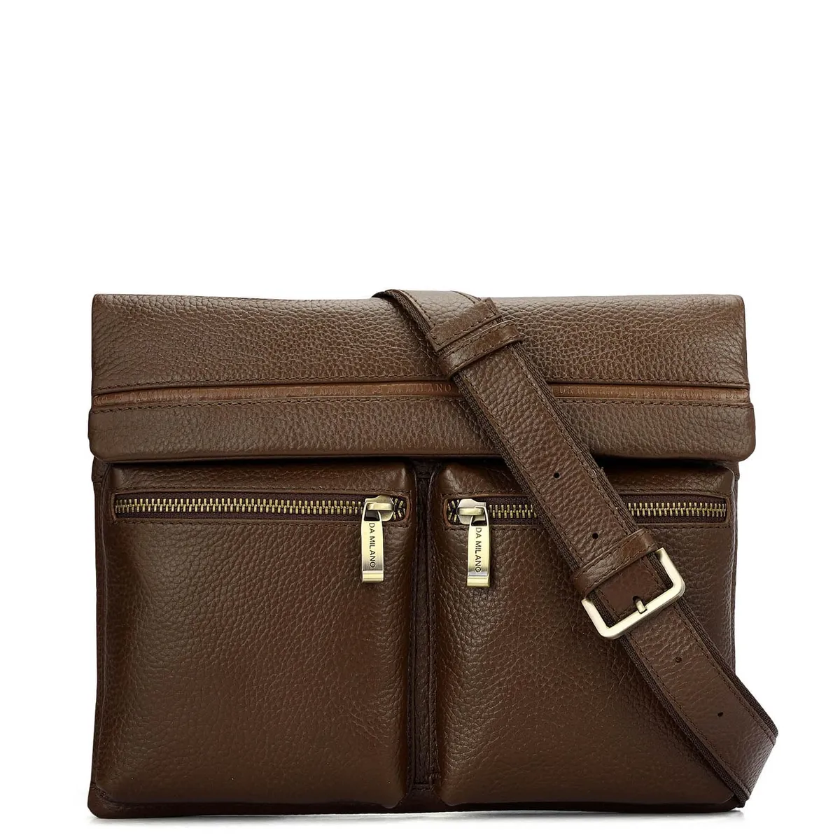 Da Milano Leather Sling Bag for Men (10102)