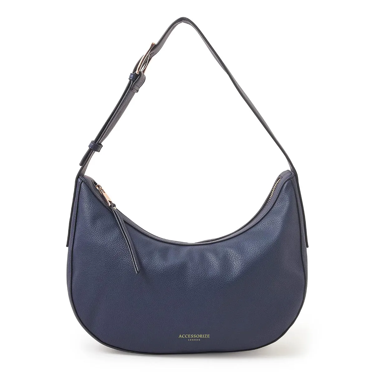 Accessorize London Women's Faux Leather Scoop Shoulder Bag