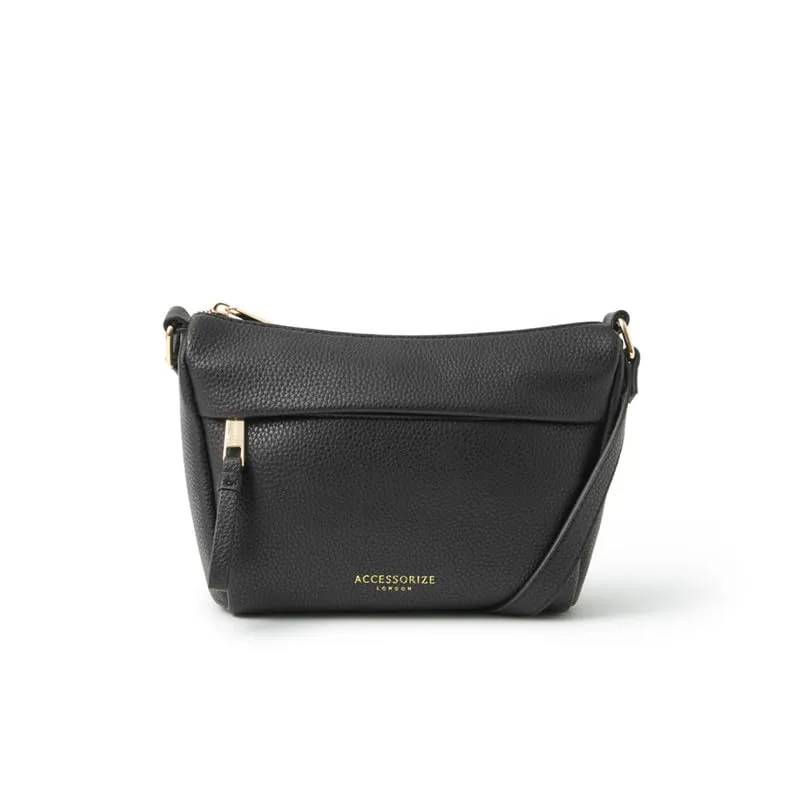 Accessorize London Women's Zip Front Sling Bag | Hand bags for women stylish | Shoulder bag for woman latest | Purse for women handbag