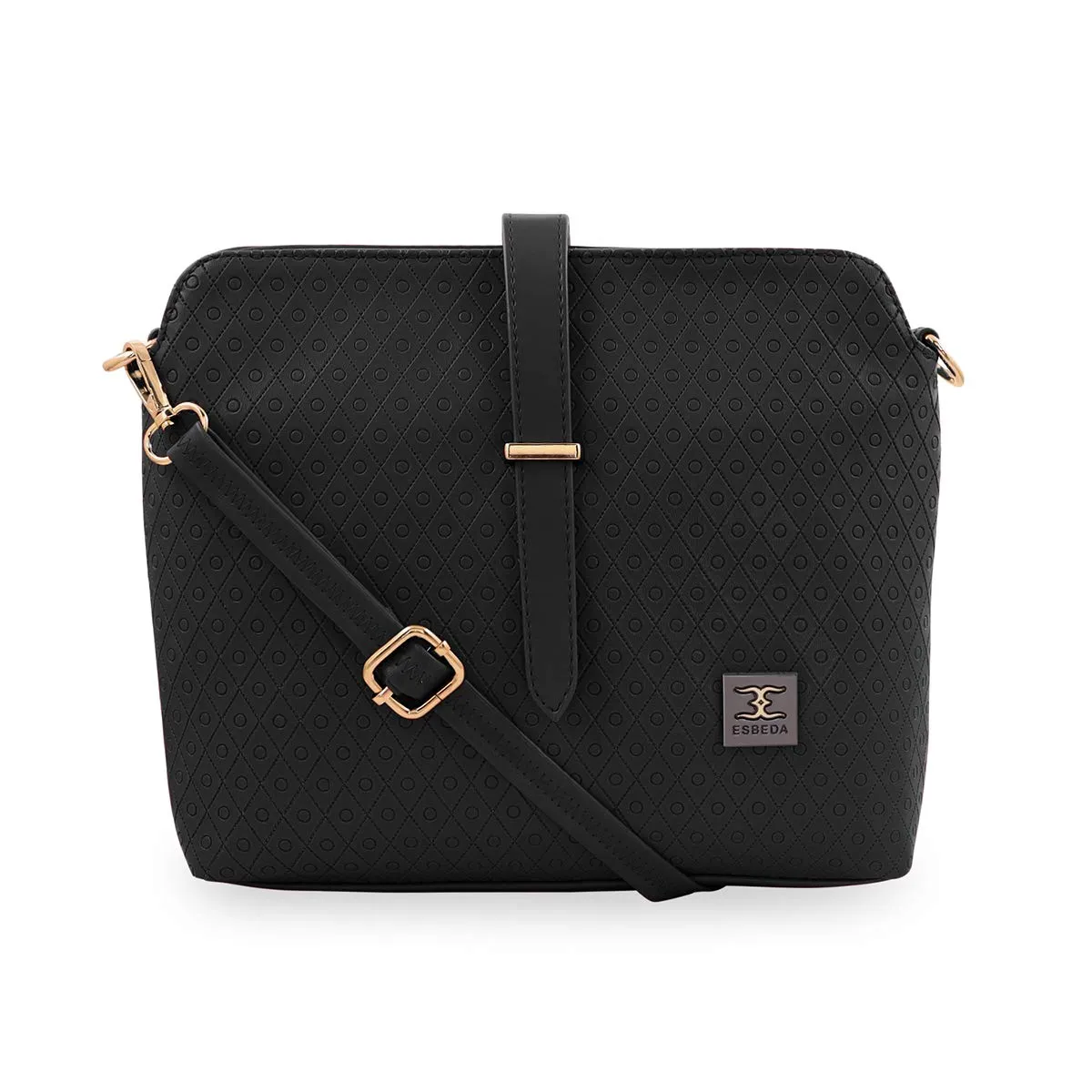 ESBEDA Twill Emboss Sling Bag | Ladies Purse | Slings For Casual Carry | Stylish Sling Bag | Gift Bag For Women