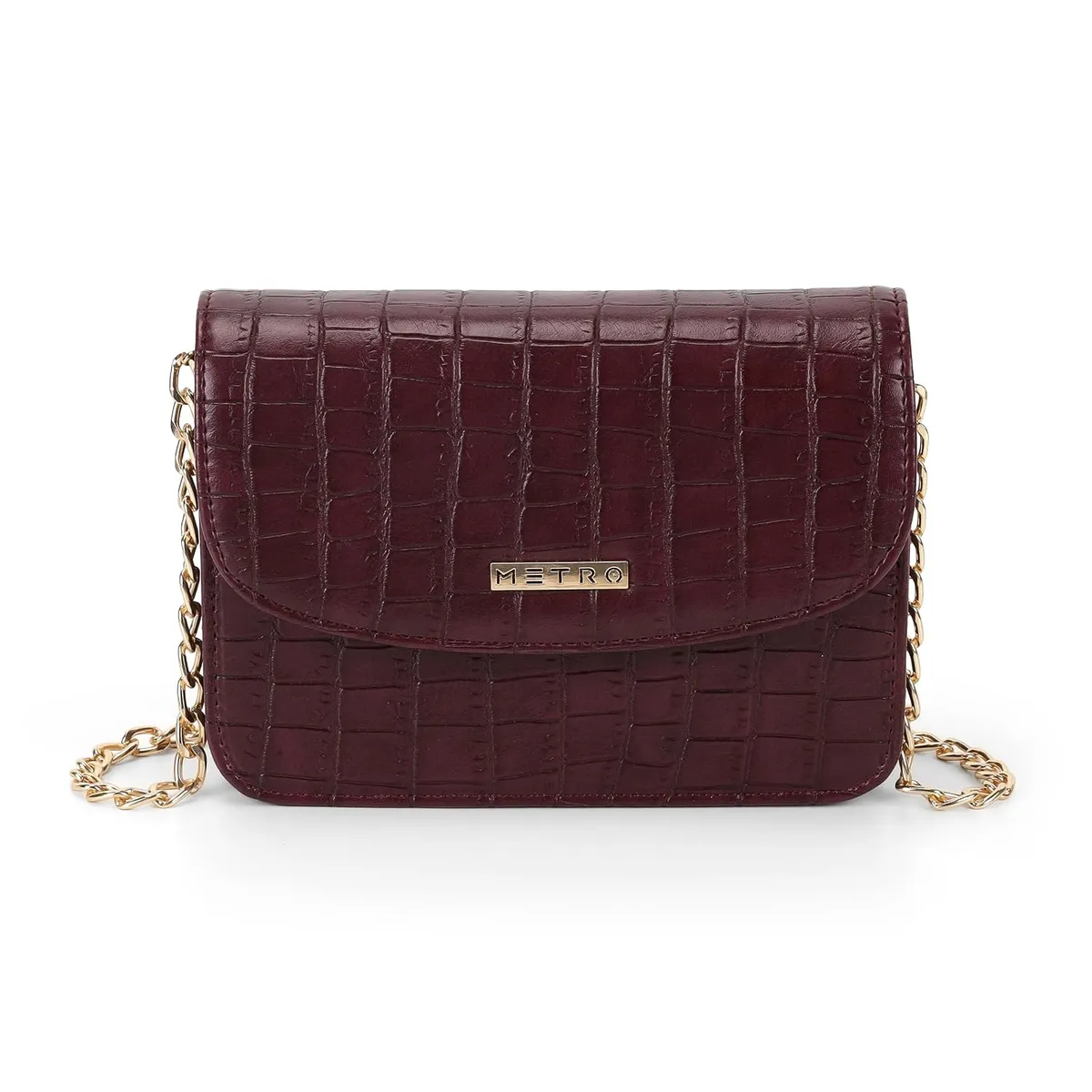 Metro Women's Black Sling Bag