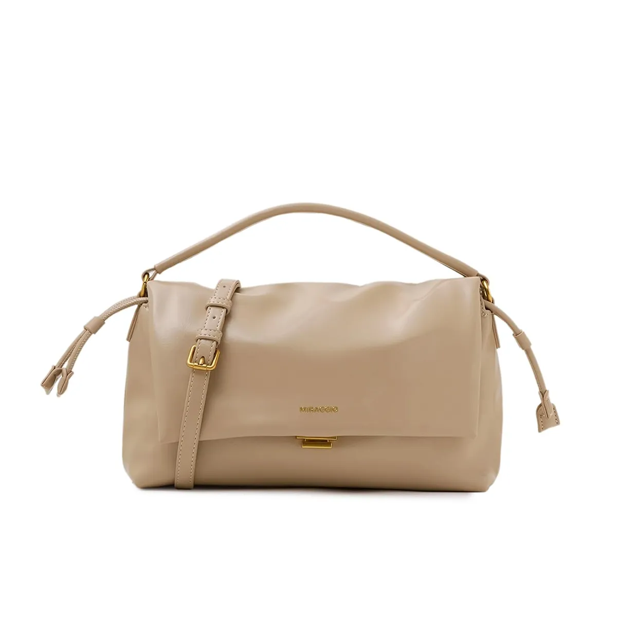 Miraggio Mindy Crossbody Bag For Women | Soft Ruched Texture Sling Bags With Adjustable & Detachable Strap | Gift Items For Women