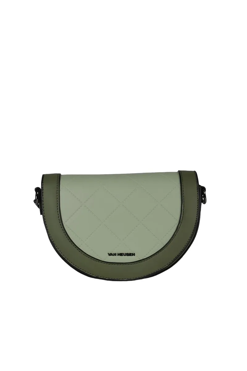 Van Heusen Women Olive Print Casual Sling Bag